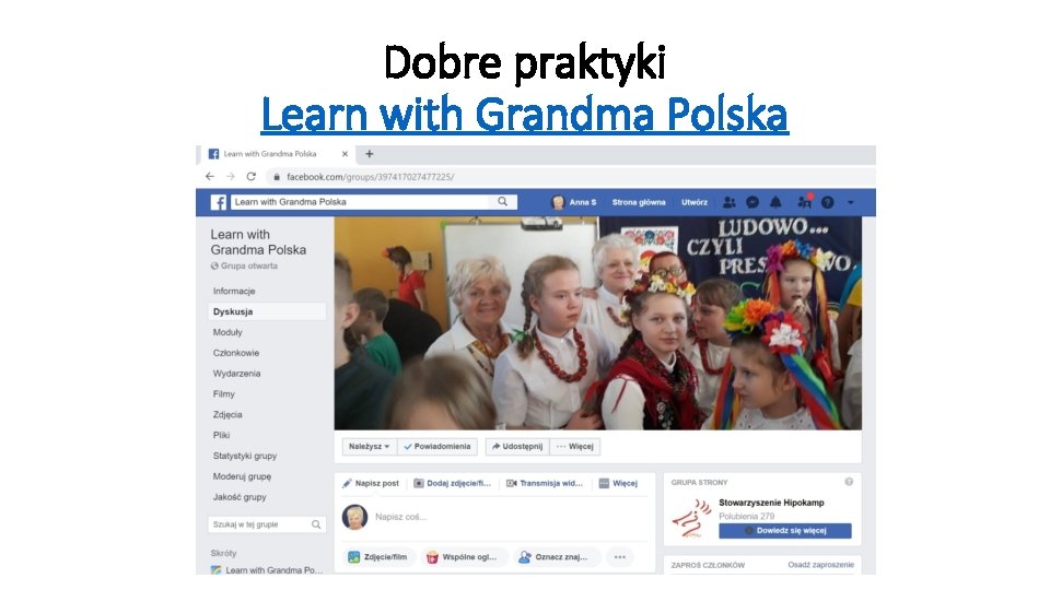 Dobre praktyki Learn with Grandma Polska 