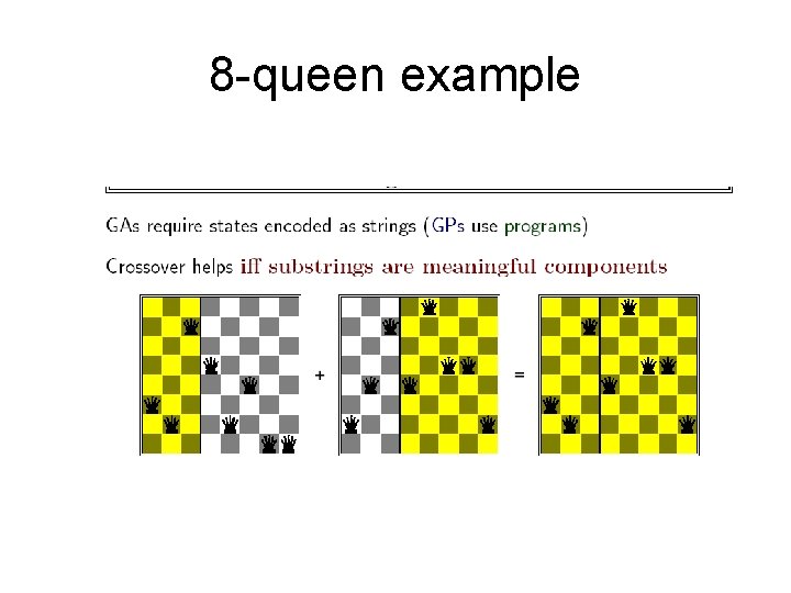 8 -queen example 