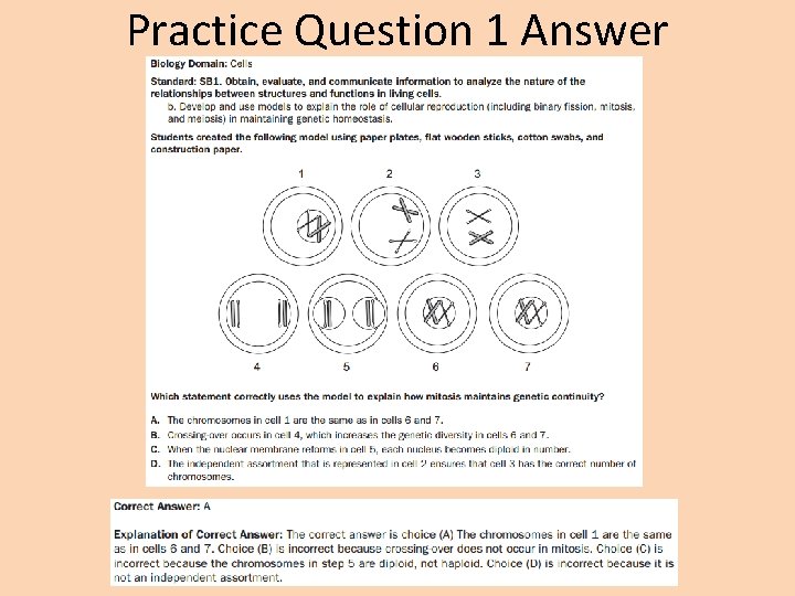 Practice Question 1 Answer 