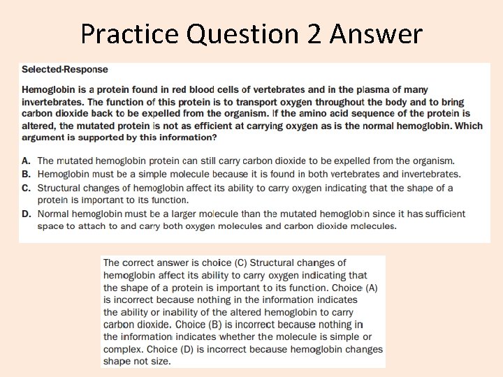 Practice Question 2 Answer 