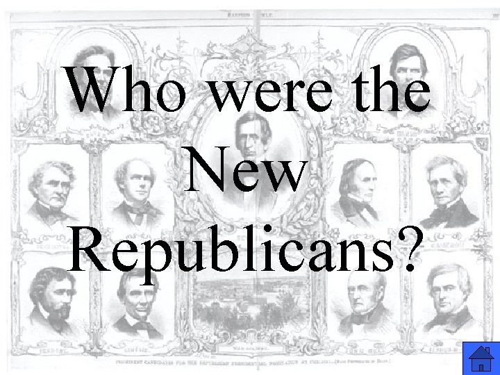 Who were the New Republicans? 