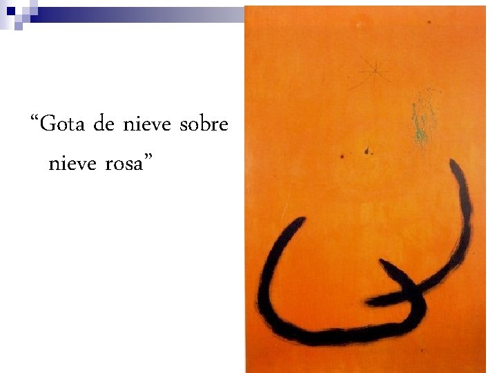 “Gota de nieve sobre nieve rosa” 