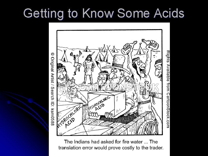 Getting to Know Some Acids 