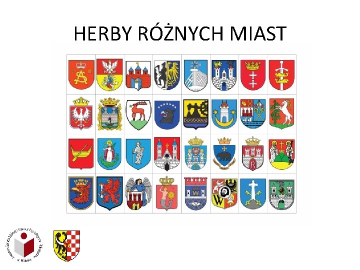 HERBY RÓŻNYCH MIAST 