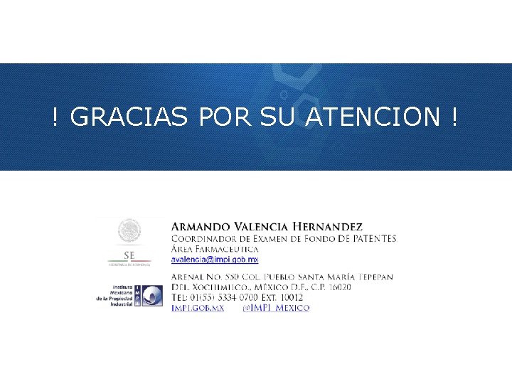 ! GRACIAS POR SU ATENCION ! 