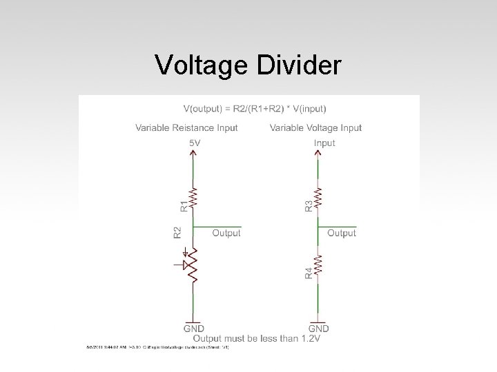 Voltage Divider 