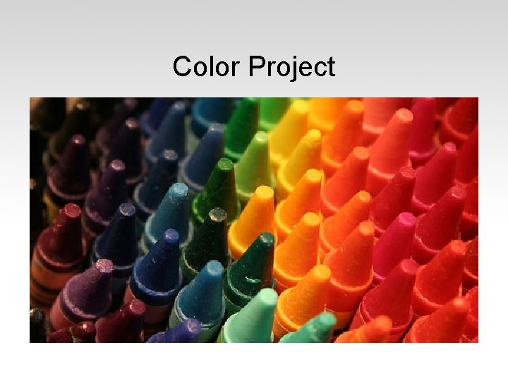 Color Project 