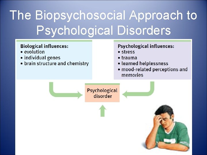 The Biopsychosocial Approach to Psychological Disorders 