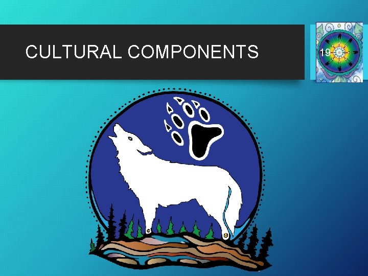 CULTURAL COMPONENTS 19 