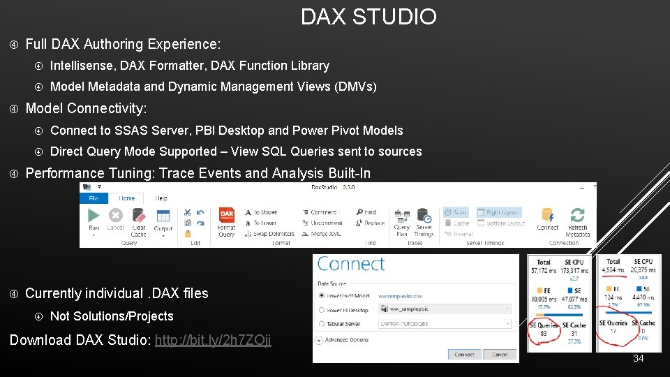 DAX STUDIO Full DAX Authoring Experience: Intellisense, DAX Formatter, DAX Function Library Model Metadata