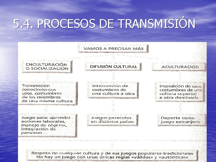 5. 4. PROCESOS DE TRANSMISIÓN 