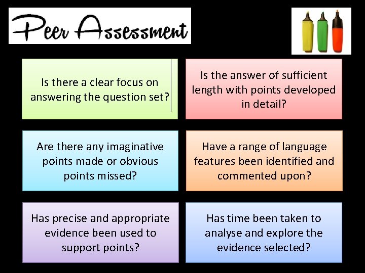 Is there a clear focus on answering the question set? Is the answer of Is there a clear focus on answering the question set? Is the answer of
