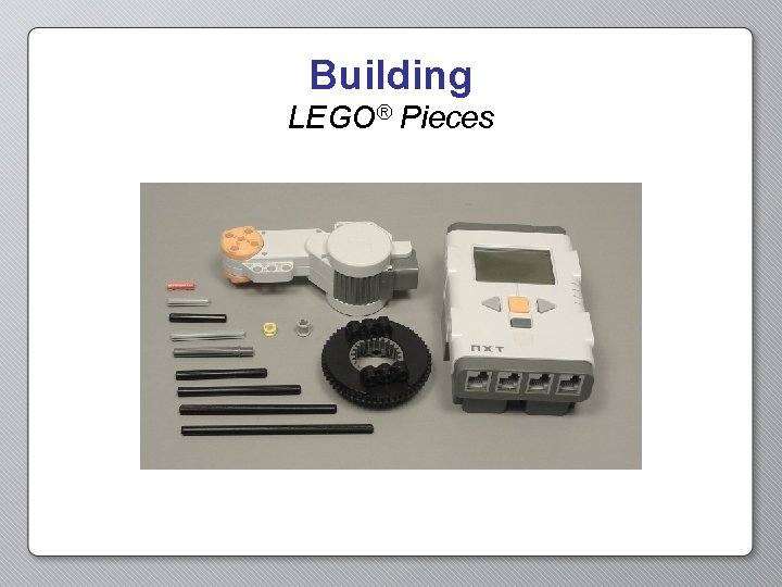 Building LEGO® Pieces 
