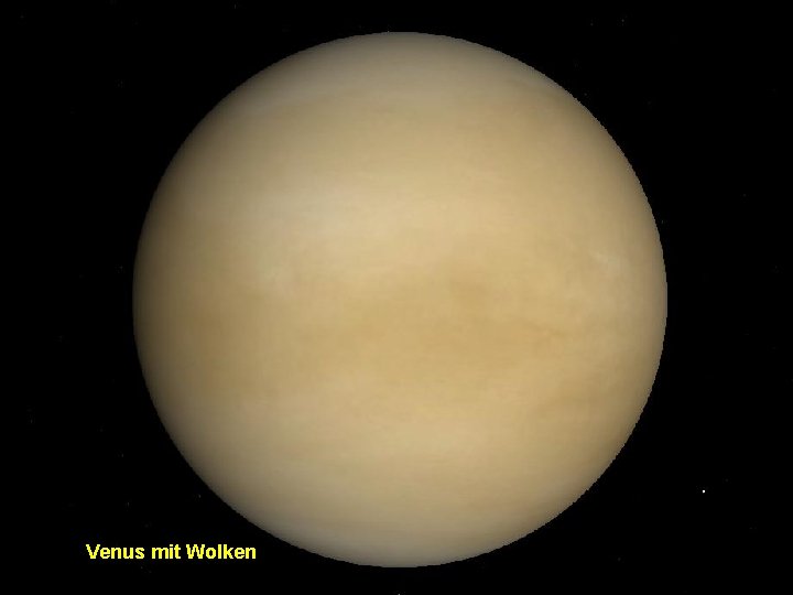 Venus mit Wolken 