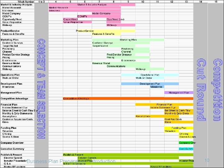 Business Plan Preparation: Introduction 10 