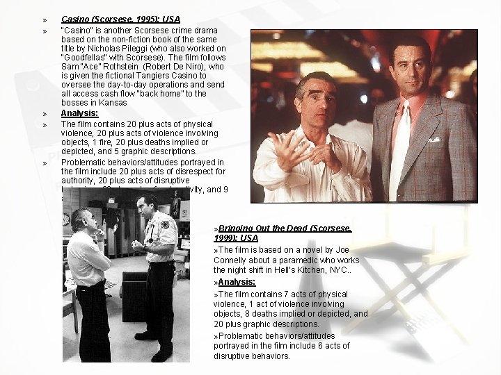 » » » Casino (Scorsese, 1995): USA “Casino” is another Scorsese crime drama based