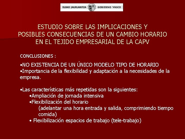 ESTUDIO SOBRE LAS IMPLICACIONES Y POSIBLES CONSECUENCIAS DE UN CAMBIO HORARIO EN EL TEJIDO