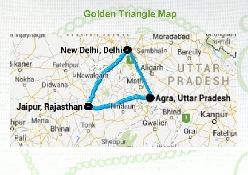 Golden Triangle Map 