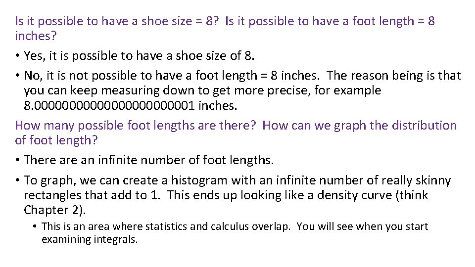 Is it possible to have a shoe size = 8? Is it possible to