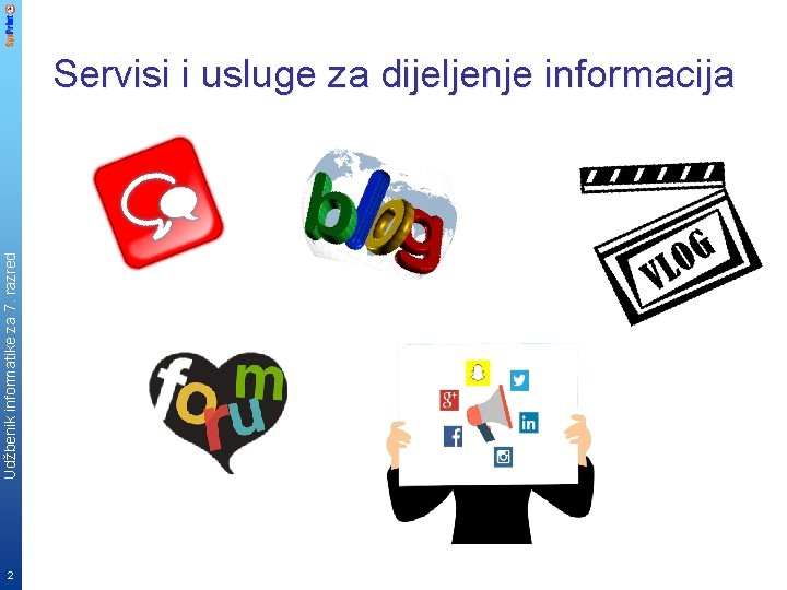 Udžbenik informatike za 7. razred Servisi i usluge za dijeljenje informacija 2 