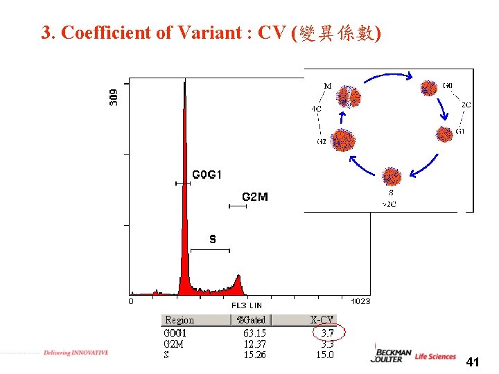 3. Coefficient of Variant : CV (變異係數) 41 