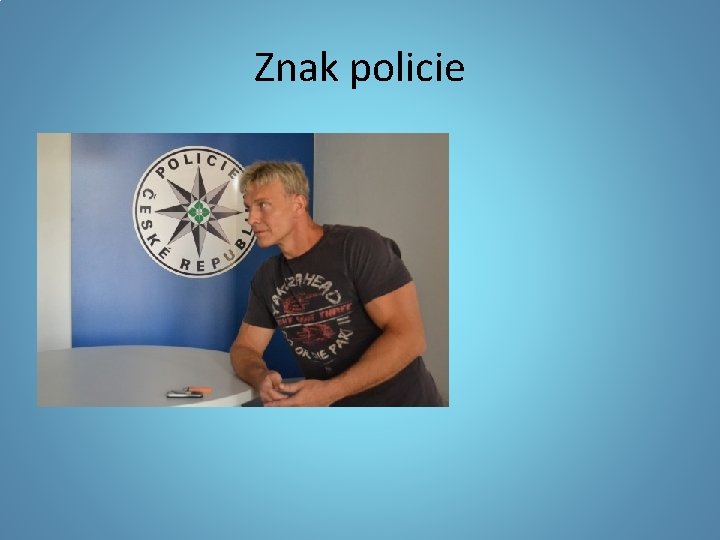 Znak policie 