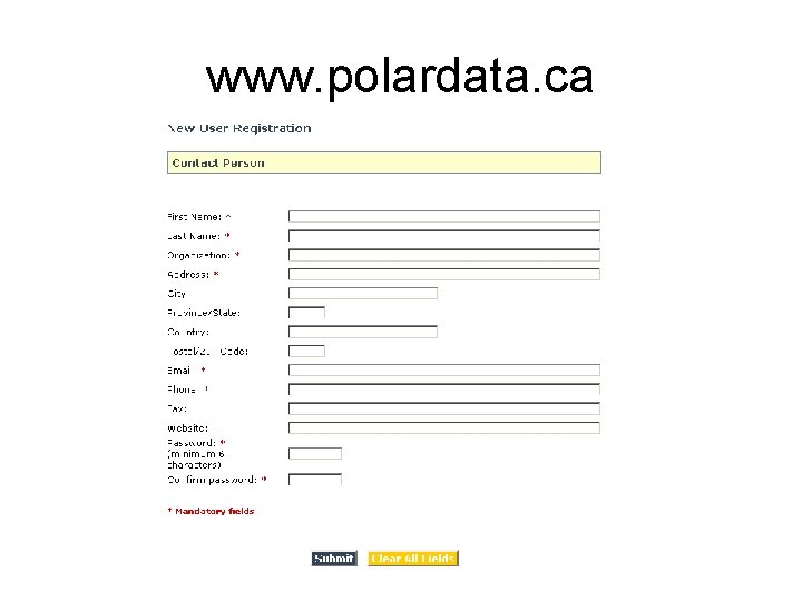 www. polardata. ca 