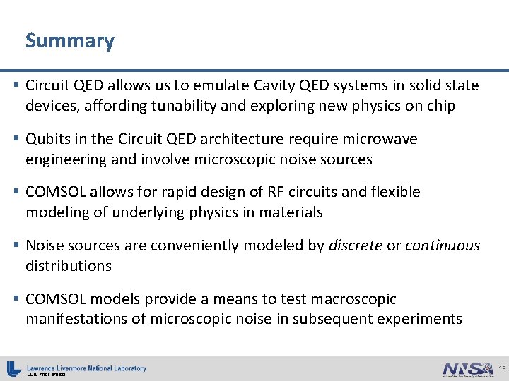 Summary § Circuit QED allows us to emulate Cavity QED systems in solid state