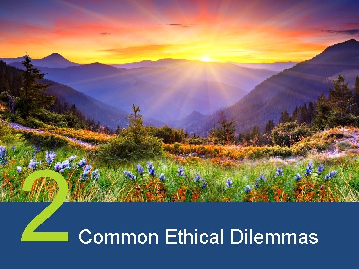 2 Common Ethical Dilemmas 