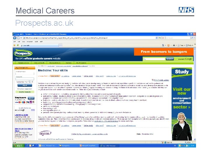 Medical Careers Prospects. ac. uk 