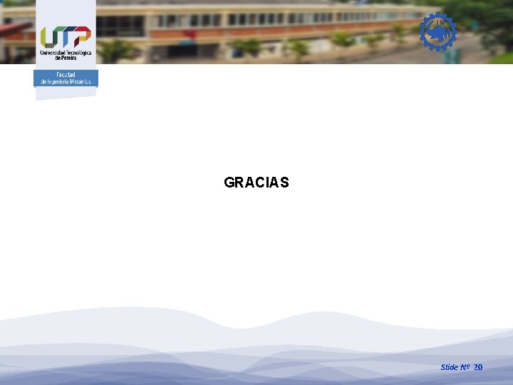 GRACIAS Slide Nº 20 