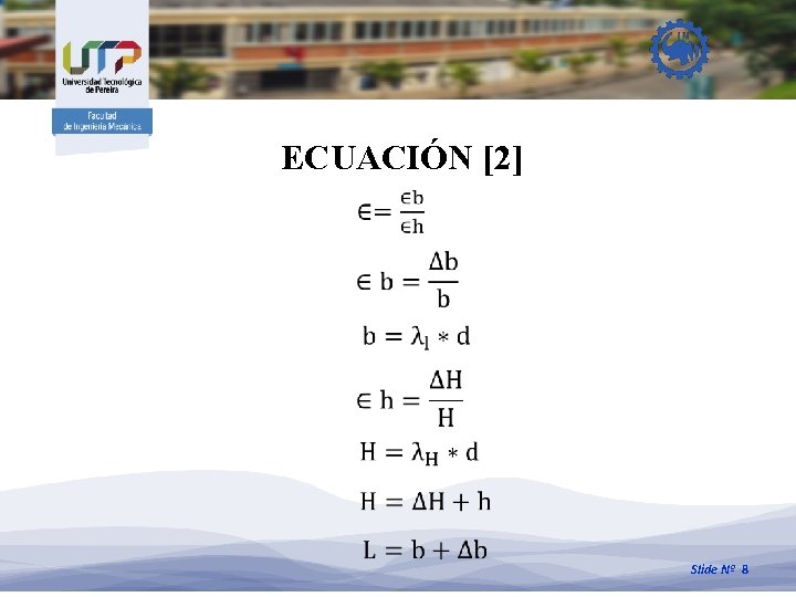 ECUACIÓN [2] Slide Nº 8 