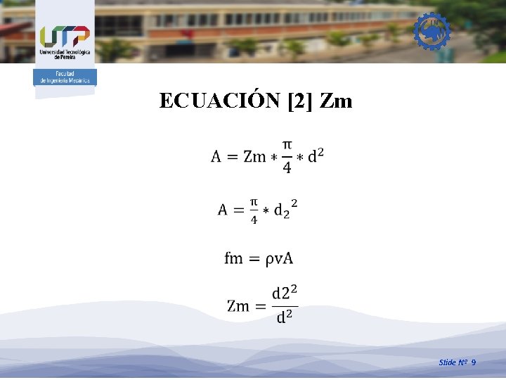 ECUACIÓN [2] Zm Slide Nº 9 