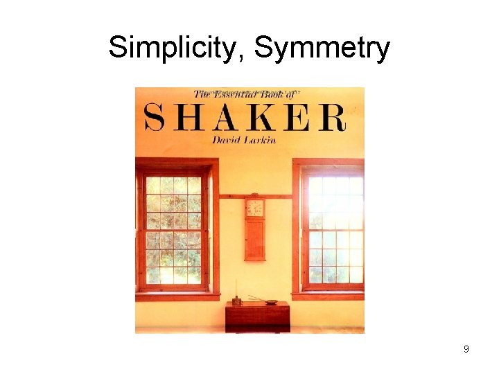 Shakers religion and art Dr DAnn Campbell TAH