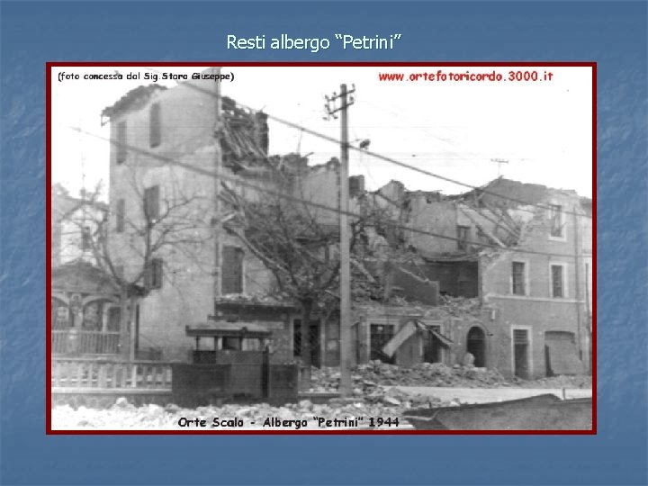 Resti albergo “Petrini” 