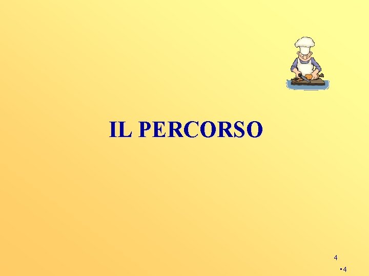 IL PERCORSO 4 • 4 