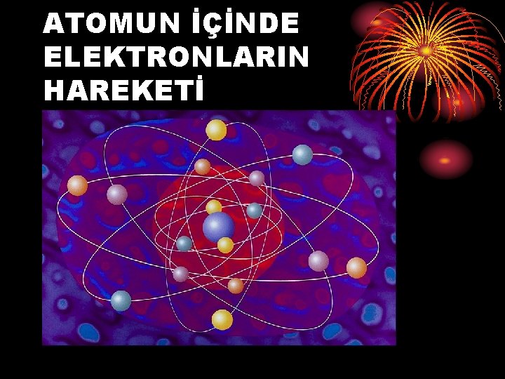 ATOMUN İÇİNDE ELEKTRONLARIN HAREKETİ 