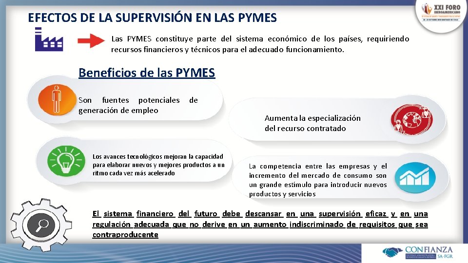 EFECTOS DE LA SUPERVISIÓN EN LAS PYMES Las PYMES constituye parte del sistema económico
