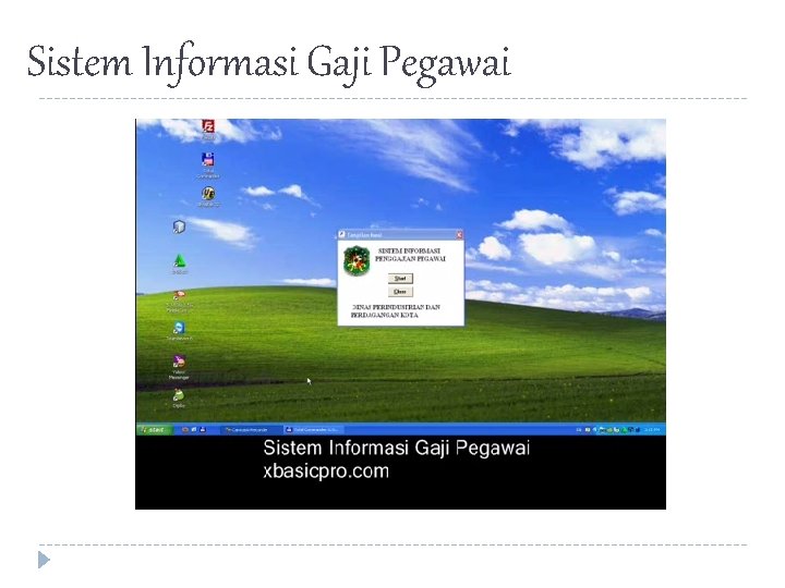 Sistem Informasi Gaji Pegawai 