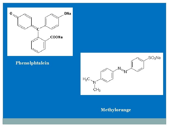 Phenolphtalein Methylorange 