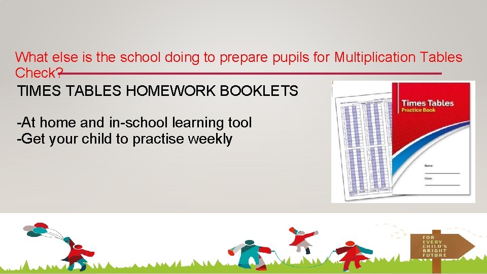 What else is the school doing to prepare pupils for Multiplication Tables Check? TIMES