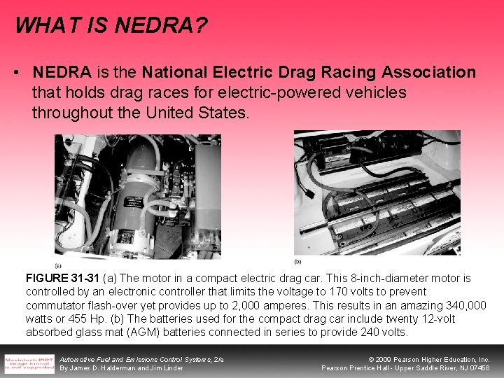 WHAT IS NEDRA? • NEDRA is the National Electric Drag Racing Association that holds