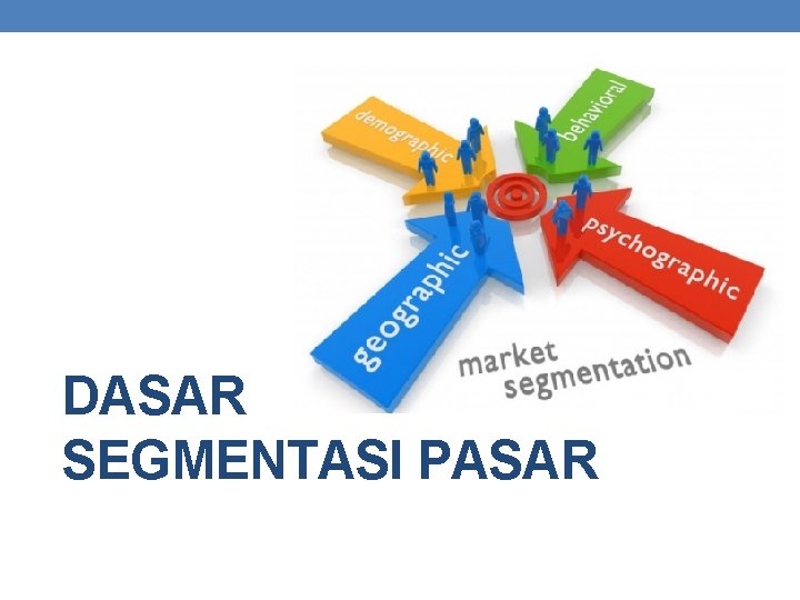 DASAR SEGMENTASI PASAR 