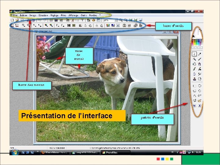 Présentation de l’interface 