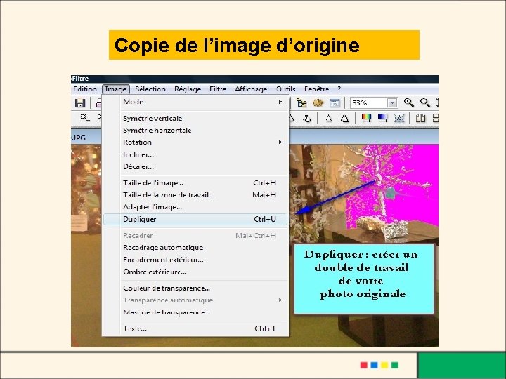 Copie de l’image d’origine 