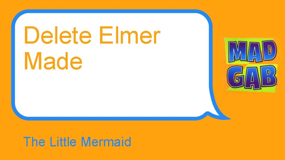 Delete Elmer Made The Little Mermaid 