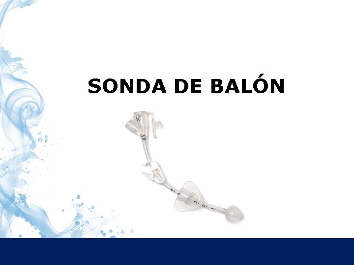 SONDA DE BALÓN 