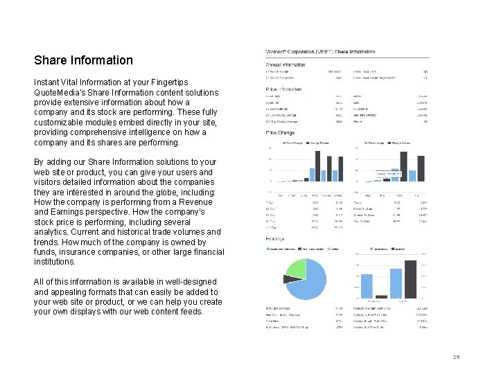 Share Information Instant Vital Information at your Fingertips Quote. Media's Share Information content solutions