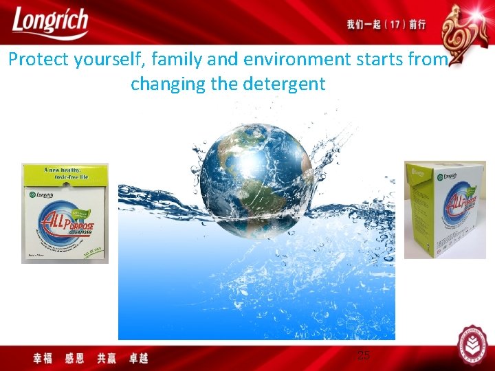 Protect yourself, family and environment starts from changing the detergent 25 