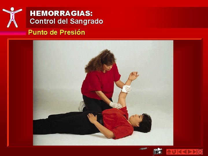 HEMORRAGIAS: Control del Sangrado Punto de Presión 